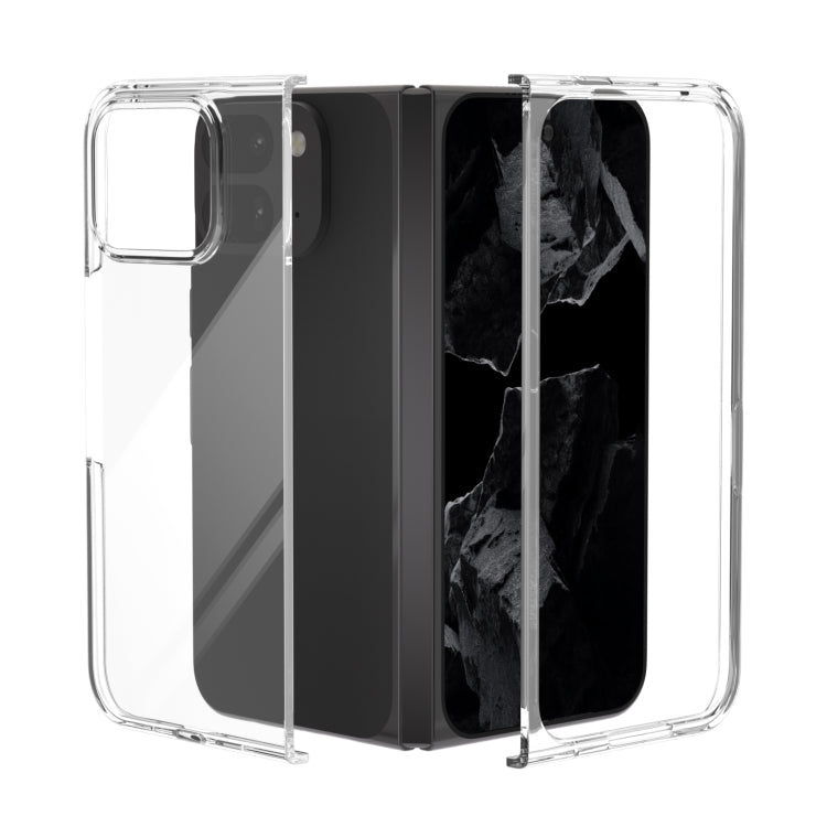 For Google Pixel 9 Pro Fold PC Transparent Phone Case - Google Cases by buy2fix | Online Shopping UK | buy2fix