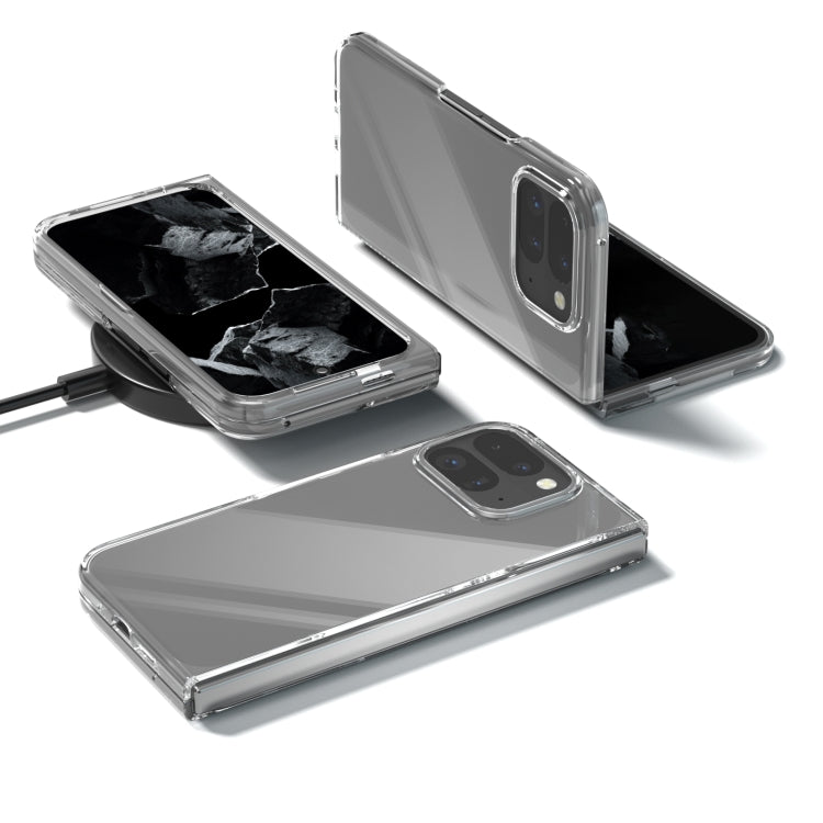 For Google Pixel 9 Pro Fold PC Transparent Phone Case - Google Cases by buy2fix | Online Shopping UK | buy2fix