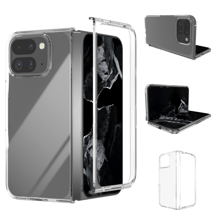 For Google Pixel 9 Pro Fold PC Transparent Phone Case - Google Cases by buy2fix | Online Shopping UK | buy2fix