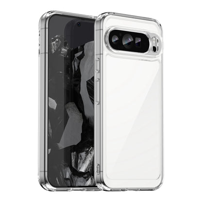 For Google Pixel 9 Pro Colorful Series Acrylic Hybrid TPU Phone Case(Transparent) by buy2fix