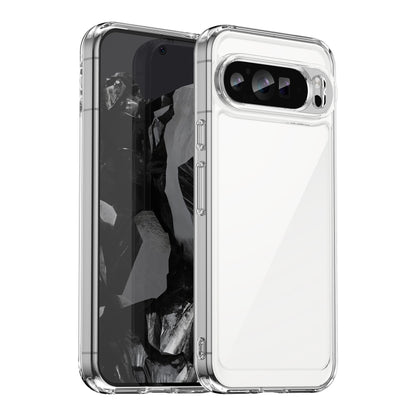 For Google Pixel 9 Pro XL Colorful Series Acrylic Hybrid TPU Phone Case(Transparent) by buy2fix