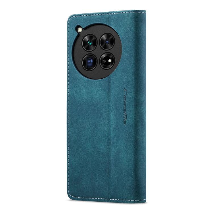 For OnePlus 12 CaseMe 013 Multifunctional Horizontal Flip Leather Phone Case(Blue) - OnePlus Cases by CaseMe | Online Shopping UK | buy2fix