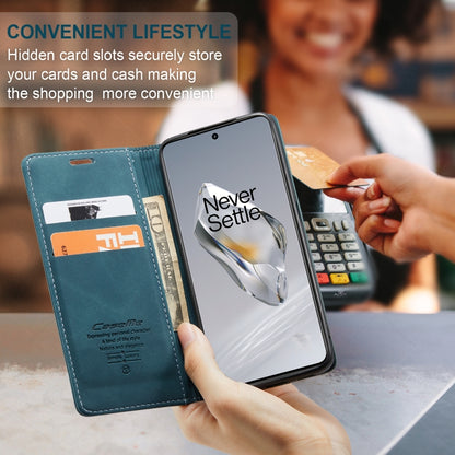 For OnePlus 12 CaseMe 013 Multifunctional Horizontal Flip Leather Phone Case(Blue) - OnePlus Cases by CaseMe | Online Shopping UK | buy2fix