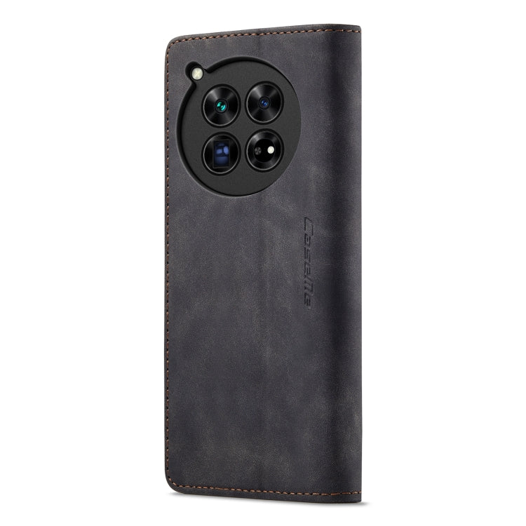 For OnePlus 12 CaseMe 013 Multifunctional Horizontal Flip Leather Phone Case(Black) - OnePlus Cases by CaseMe | Online Shopping UK | buy2fix