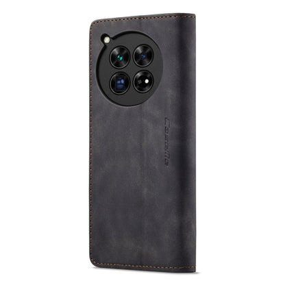 For OnePlus 12 CaseMe 013 Multifunctional Horizontal Flip Leather Phone Case(Black) - OnePlus Cases by CaseMe | Online Shopping UK | buy2fix