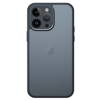 For iPhone 14 Pro Max Armor Precise Hole PC Hybrid TPU Phone Case(Black) - iPhone 14 Pro Max Cases by buy2fix | Online Shopping UK | buy2fix