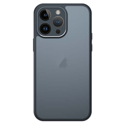 For iPhone 14 Pro Max Armor Precise Hole PC Hybrid TPU Phone Case(Black) - iPhone 14 Pro Max Cases by buy2fix | Online Shopping UK | buy2fix
