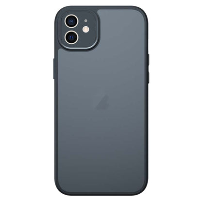 For iPhone 11 Armor Precise Hole PC Hybrid TPU Phone Case(Black) by buy2fix
