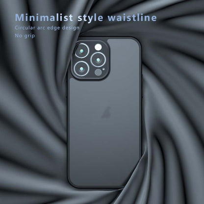 For iPhone 14 Pro Max Armor Precise Hole PC Hybrid TPU Phone Case(Black) - iPhone 14 Pro Max Cases by buy2fix | Online Shopping UK | buy2fix