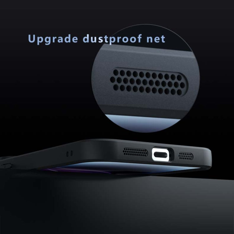 For iPhone 13 Pro Armor Precise Hole PC Hybrid TPU Phone Case(Black) by buy2fix