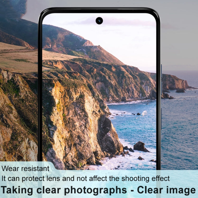 For Motorola Moto G34 5G imak High Definition Integrated Glass Lens Film Black Version by imak