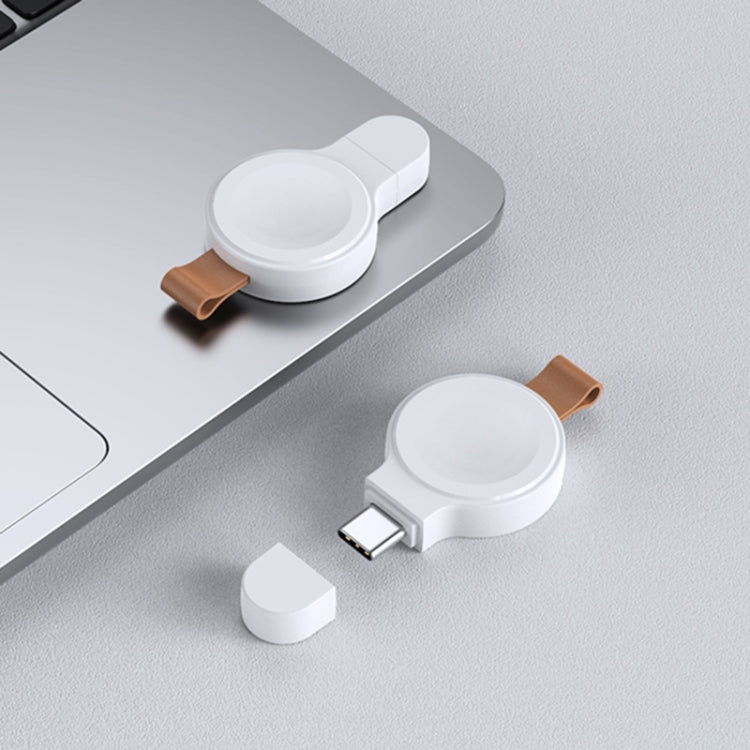 For Apple Watch Series X52 Portable Wireless Charger(White) by buy2fix