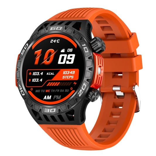 HT22 1.46 inch Smart Sport Watch, Support Bluetooth Call / Sleep / Heart Rate / Blood Pressure Health Monitor(Orange) by buy2fix