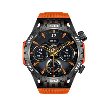 HT22 1.46 inch Smart Sport Watch, Support Bluetooth Call / Sleep / Heart Rate / Blood Pressure Health Monitor(Orange) by buy2fix