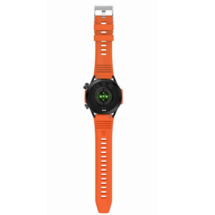 HT22 1.46 inch Smart Sport Watch, Support Bluetooth Call / Sleep / Heart Rate / Blood Pressure Health Monitor(Orange) by buy2fix