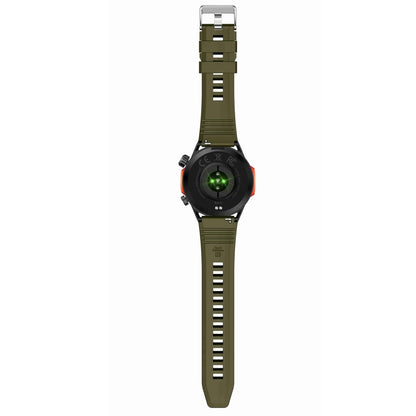 HT22 1.46 inch Smart Sport Watch, Support Bluetooth Call / Sleep / Heart Rate / Blood Pressure Health Monitor(Black Green) by buy2fix