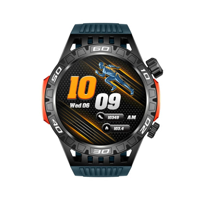 HT22 1.46 inch Smart Sport Watch, Support Bluetooth Call / Sleep / Heart Rate / Blood Pressure Health Monitor(Blue) by buy2fix