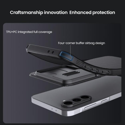 For Samsung Galaxy A56 5G NILLKIN CamShield Pro Magnetic PC Phone Case(Black) - Galaxy Phone Cases by NILLKIN | Online Shopping UK | buy2fix