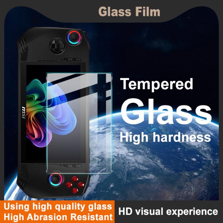 For MSI CLAW 7 AI+ 2025 IMAK H Series Tempered Glass Film - Tempered Glass by imak | Online Shopping UK | buy2fix