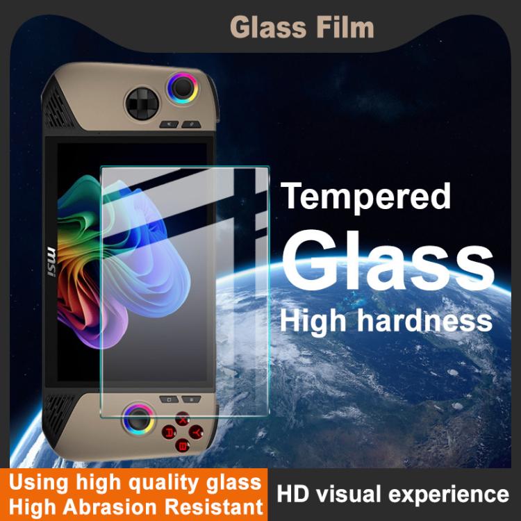 For MSI CLAW 8 AI+ 2025 IMAK H Series Tempered Glass Film - Tempered Glass by imak | Online Shopping UK | buy2fix