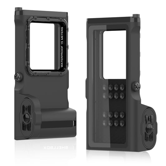 Diving Shell Gen3 Bluetooth Waterproof Phone Case(Black) - Waterproof Bag by buy2fix | Online Shopping UK | buy2fix