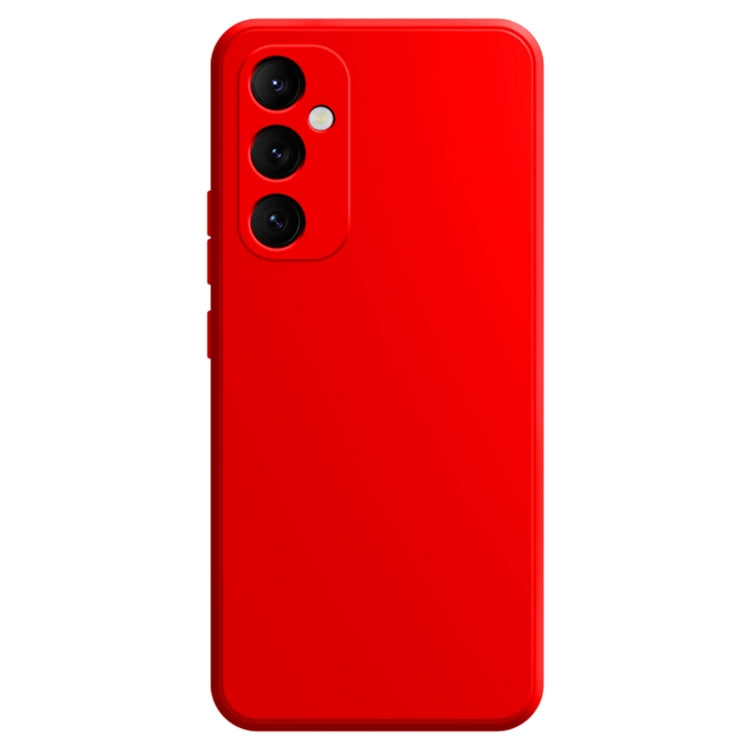 For Samsung Galaxy A55 Imitation Liquid Silicone Phone Case(Red) by buy2fix