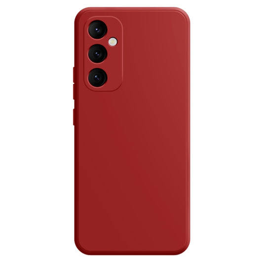 For Samsung Galaxy S24+ 5G Imitation Liquid Silicone Phone Case(Dark Red) - Galaxy S24+ 5G Cases by buy2fix | Online Shopping UK | buy2fix