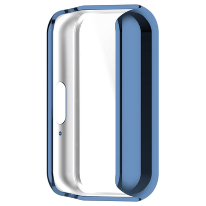 For Samsung Galaxy Fit 3 Full Coverage TPU Electroplated Watch Protective Case(Blue) - Watch Cases by buy2fix | Online Shopping UK | buy2fix