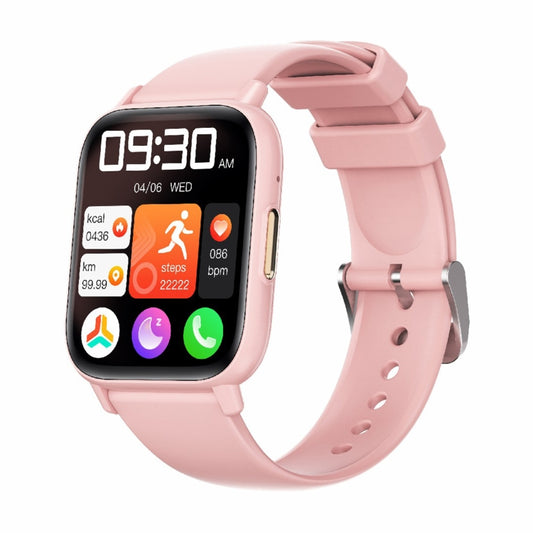 DM60+ 1.83 inch BT5.2 Smart Sport Watch, Support Bluetooth Call / Sleep / Blood Sugar / Blood Oxygen / Temperature / Heart Rate / Blood Pressure Health Monitor(Pink) by buy2fix