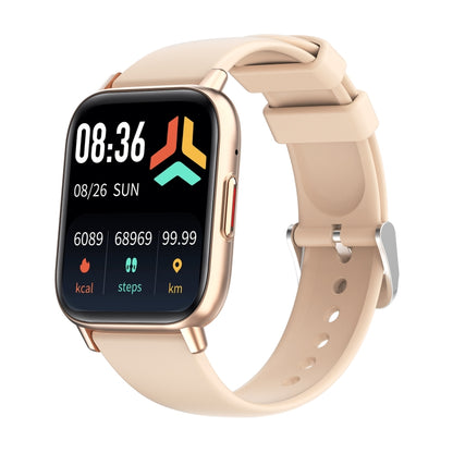 DM05 1.83 inch BT5.2 Smart Sport Watch, Support Sleep / Heart Rate / Blood Oxygen / Temperature / Heart Sugar/ Blood Pressure Health Monitor(Gold) by buy2fix