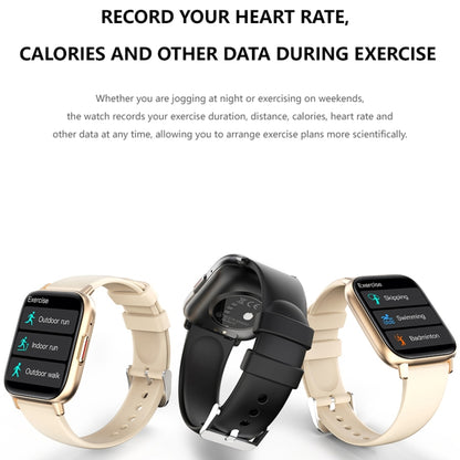 DM05 1.83 inch BT5.2 Smart Sport Watch, Support Sleep / Heart Rate / Blood Oxygen / Temperature / Heart Sugar/ Blood Pressure Health Monitor(Gold) by buy2fix