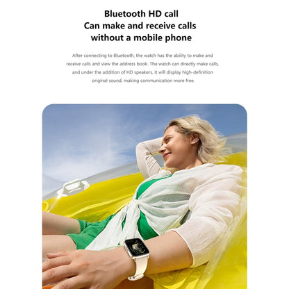 DM05 1.83 inch BT5.2 Smart Sport Watch, Support Sleep / Heart Rate / Blood Oxygen / Temperature / Heart Sugar/ Blood Pressure Health Monitor(Gold) by buy2fix