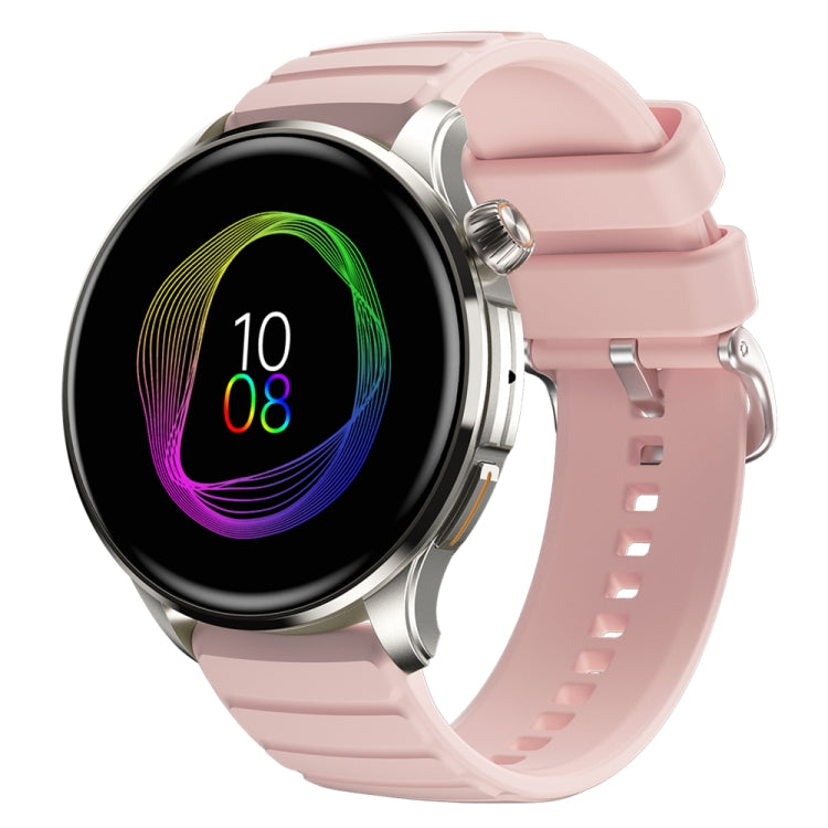J45 1.43 inch BT5.1 Smart Sport Watch, Support Sleep / Heart Rate / Blood Oxygen / Blood Pressure Health Monitor(Pink) by buy2fix