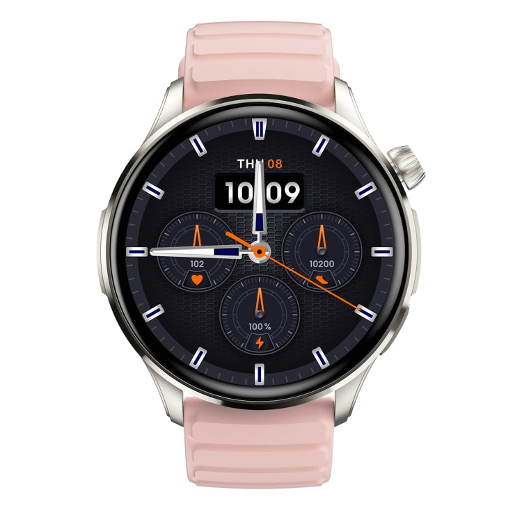 J45 1.43 inch BT5.1 Smart Sport Watch, Support Sleep / Heart Rate / Blood Oxygen / Blood Pressure Health Monitor(Pink) by buy2fix