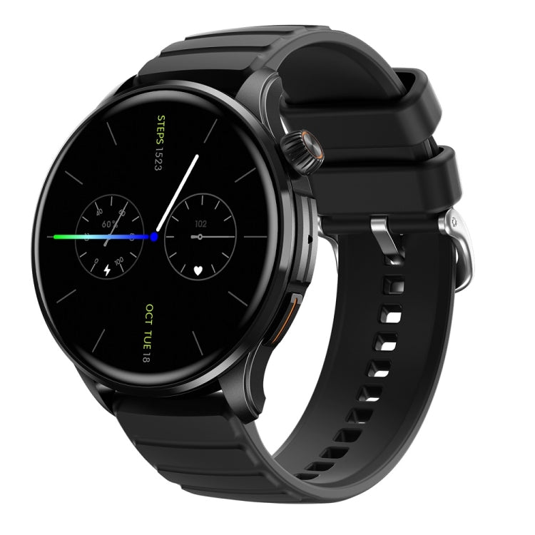 J45 1.43 inch BT5.1 Smart Sport Watch, Support Sleep / Heart Rate / Blood Oxygen / Blood Pressure Health Monitor(Black) by buy2fix
