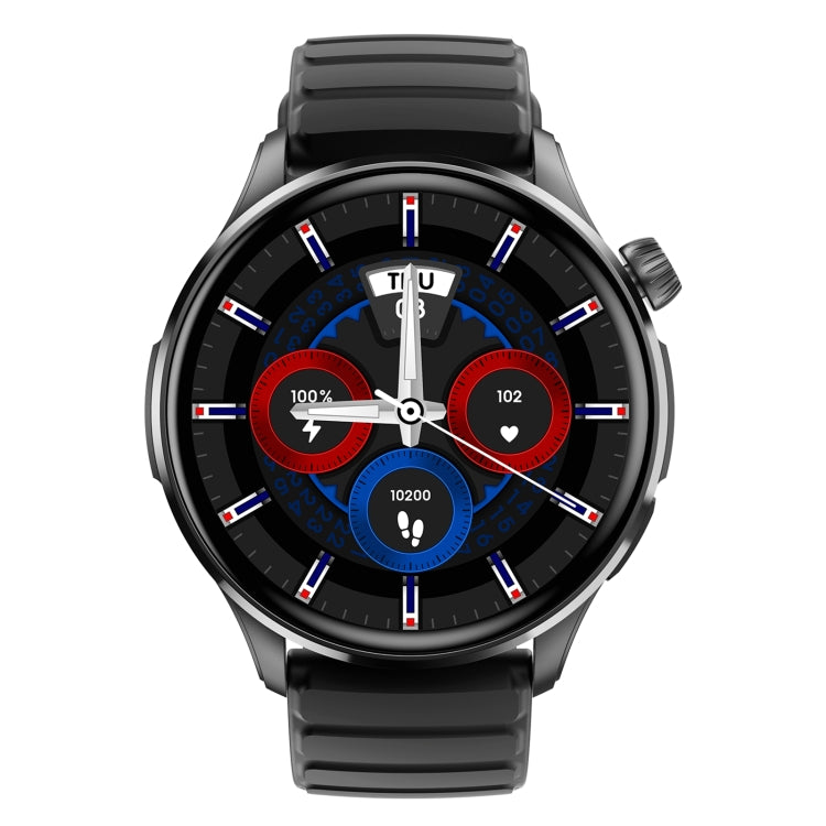 J45 1.43 inch BT5.1 Smart Sport Watch, Support Sleep / Heart Rate / Blood Oxygen / Blood Pressure Health Monitor(Black) by buy2fix