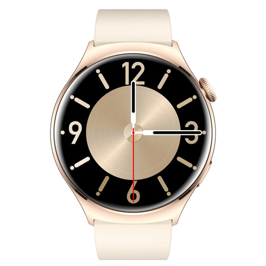 QX10 1.43 inch BT5.2 Smart Sport Watch, Support Sleep / Heart Rate / Blood Oxygen / Blood Pressure Health Monitor(Beige) by buy2fix