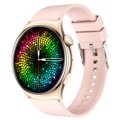 QX10 1.43 inch BT5.2 Smart Sport Watch, Support Sleep / Heart Rate / Blood Oxygen / Blood Pressure Health Monitor(Pink) by buy2fix