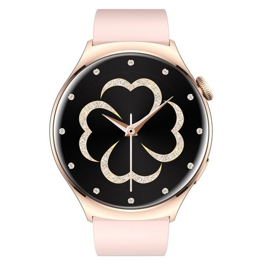 QX10 1.43 inch BT5.2 Smart Sport Watch, Support Sleep / Heart Rate / Blood Oxygen / Blood Pressure Health Monitor(Pink) by buy2fix