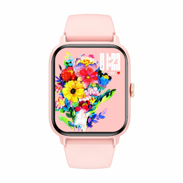 QS13 1.83 inch BT5.2 Smart Sport Watch, Support Bluetooth Call / Sleep / Blood Sugar / Blood Oxygen / Heart Rate / Blood Pressure Health Monitor(Pink) by buy2fix