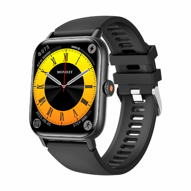 QS13 1.83 inch BT5.2 Smart Sport Watch, Support Bluetooth Call / Sleep / Blood Sugar / Blood Oxygen / Heart Rate / Blood Pressure Health Monitor(Black) by buy2fix