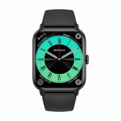 QS13 1.83 inch BT5.2 Smart Sport Watch, Support Bluetooth Call / Sleep / Blood Sugar / Blood Oxygen / Heart Rate / Blood Pressure Health Monitor(Black) by buy2fix