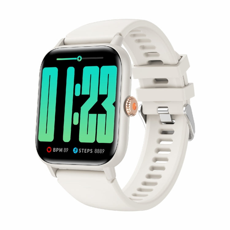 QS13 1.83 inch BT5.2 Smart Sport Watch, Support Bluetooth Call / Sleep / Blood Sugar / Blood Oxygen / Heart Rate / Blood Pressure Health Monitor(White) by buy2fix