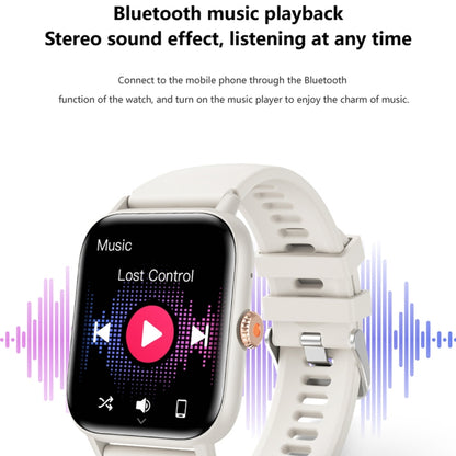 QS13 1.83 inch BT5.2 Smart Sport Watch, Support Bluetooth Call / Sleep / Blood Sugar / Blood Oxygen / Heart Rate / Blood Pressure Health Monitor(White) by buy2fix