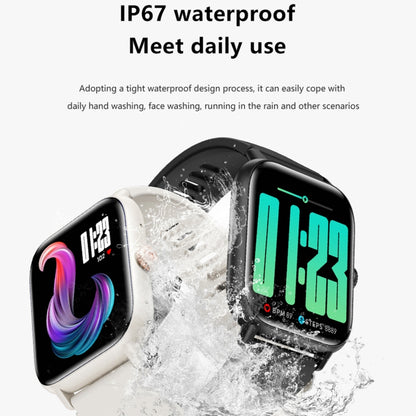 QS13 1.83 inch BT5.2 Smart Sport Watch, Support Bluetooth Call / Sleep / Blood Sugar / Blood Oxygen / Heart Rate / Blood Pressure Health Monitor(Black) by buy2fix