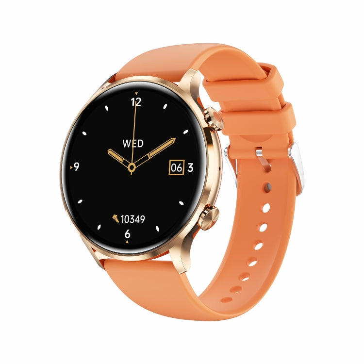 QS40 1.39 inch BT5.2 Smart Sport Watch, Support Bluetooth Call / Sleep / Blood Oxygen / Temperature / Heart Rate / Blood Pressure Health Monitor(Orange) by buy2fix
