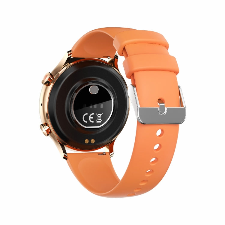QS40 1.39 inch BT5.2 Smart Sport Watch, Support Bluetooth Call / Sleep / Blood Oxygen / Temperature / Heart Rate / Blood Pressure Health Monitor(Orange) by buy2fix