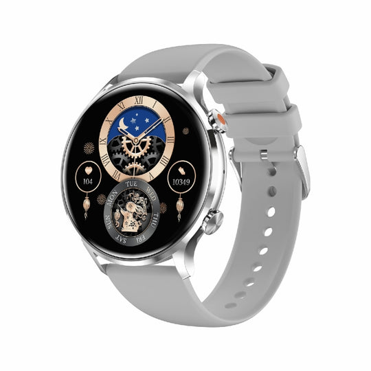 QS40 1.39 inch BT5.2 Smart Sport Watch, Support Bluetooth Call / Sleep / Blood Oxygen / Temperature / Heart Rate / Blood Pressure Health Monitor(Grey)