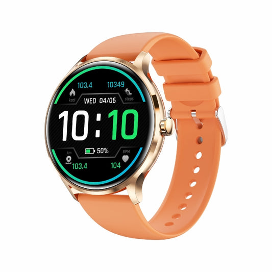 QS80 1.39 inch BT5.2 Smart Sport Watch, Support Bluetooth Call / Sleep / Blood Oxygen / Temperature / Heart Rate / Blood Pressure Health Monitor(Orange) by buy2fix