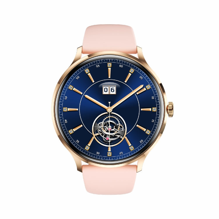 QS80 1.39 inch BT5.2 Smart Sport Watch, Support Bluetooth Call / Sleep / Blood Oxygen / Temperature / Heart Rate / Blood Pressure Health Monitor(Pink) by buy2fix